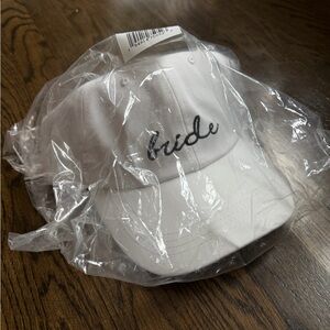 Bride white cap - brand new